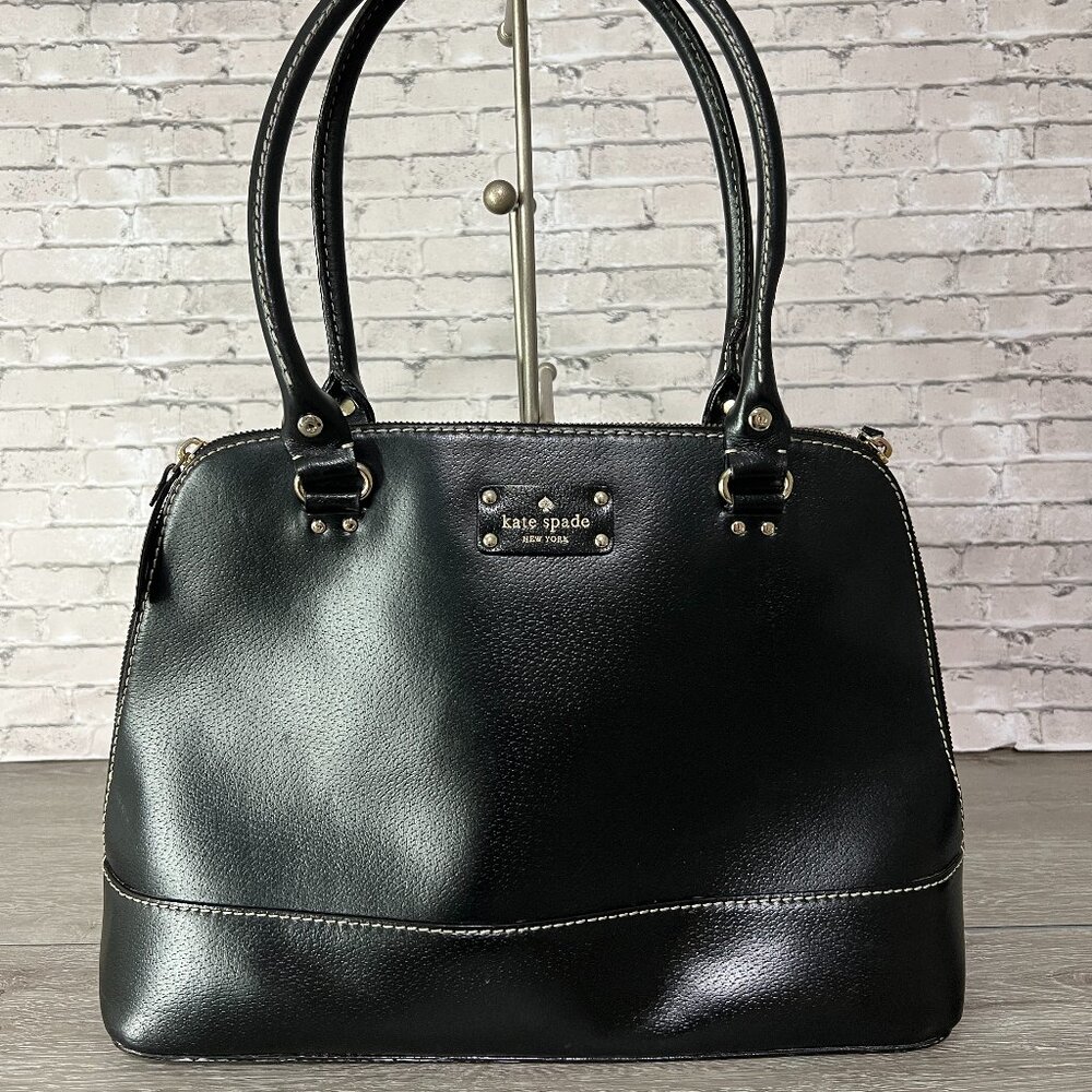 Kate Spade Black Structured Wellesley Shoulder bag